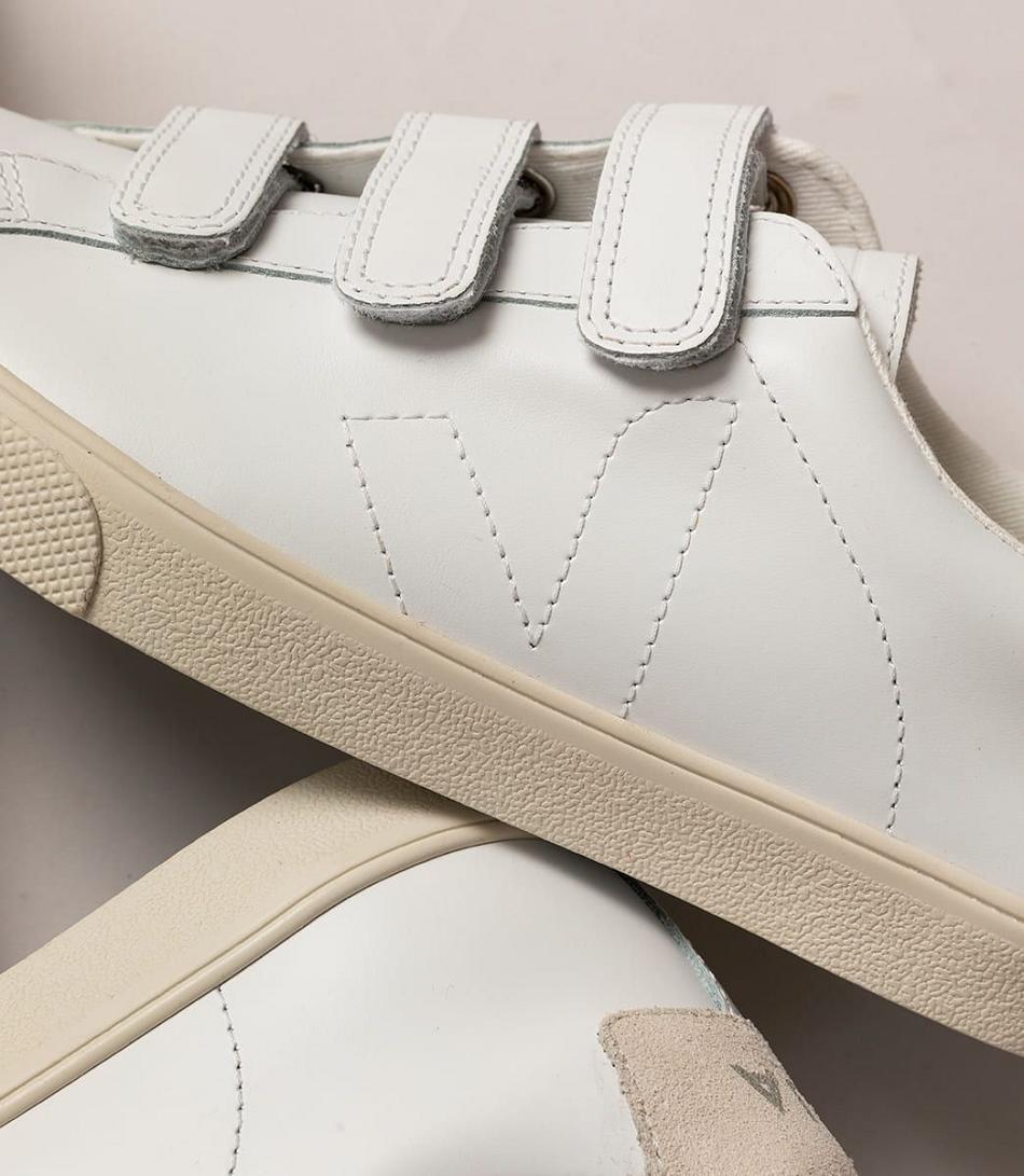 Veja 3-lock Nahkaiset Outlet Adults Valkoinen | EFIVG41334