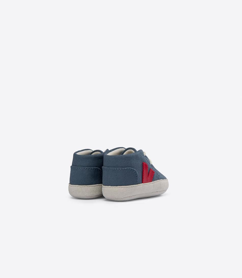 Veja Baby Canvas California Pekin Vegan Kids Indigo | FIQCS98477