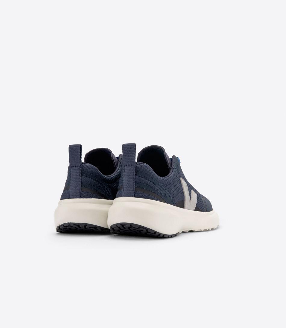 Veja Canary Elastic Laces Alveomesh Nautico Oxford Vegan Kids Harmaat | YFIGT92902