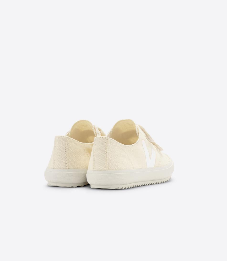 Veja Canvas Butter Lasten Ollie Valkoinen | FIDFL25393