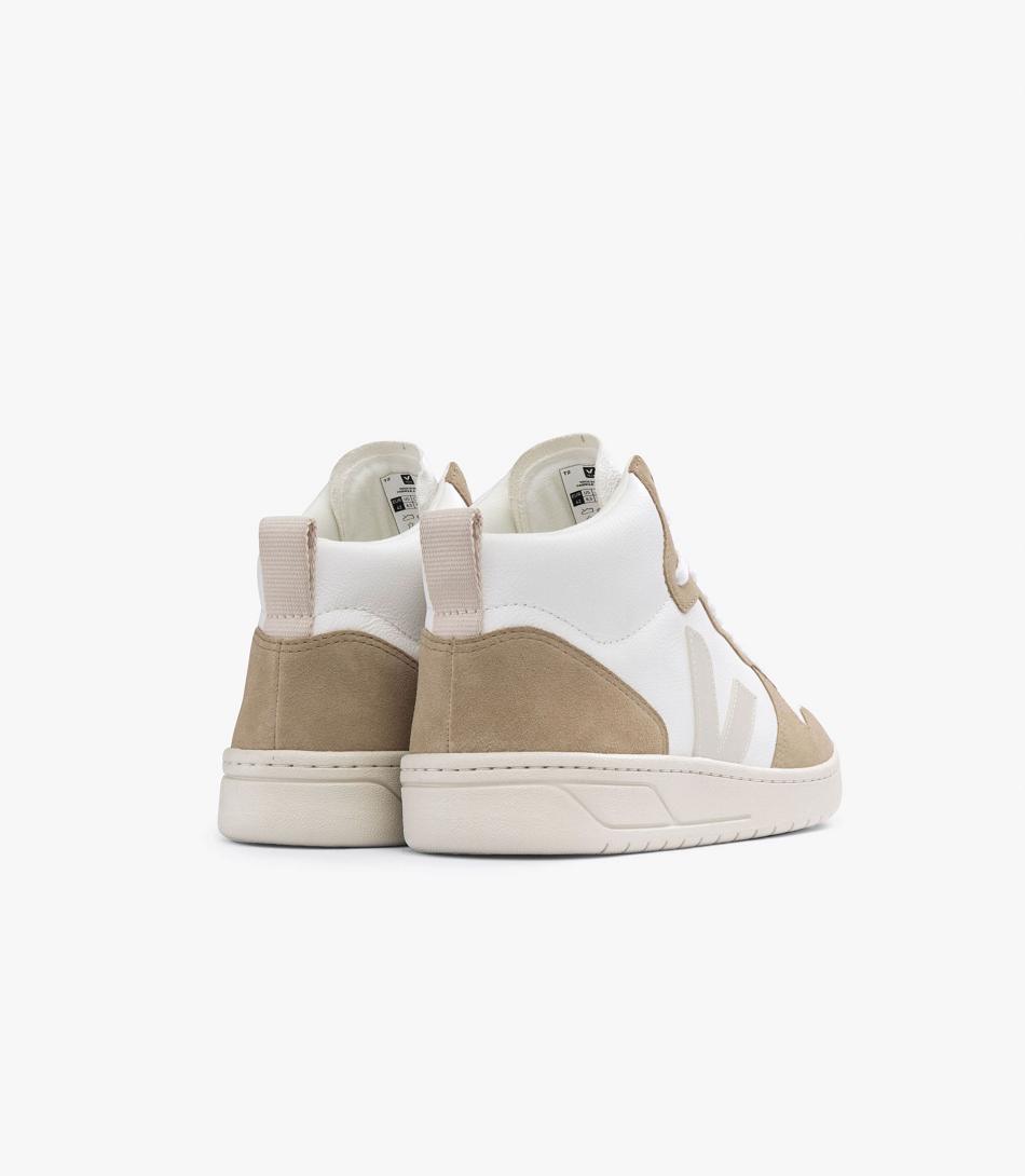 Veja Chromefree Nahkaiset Pierre Sahara Miesten V-15 Valkoinen | FFIHY79767