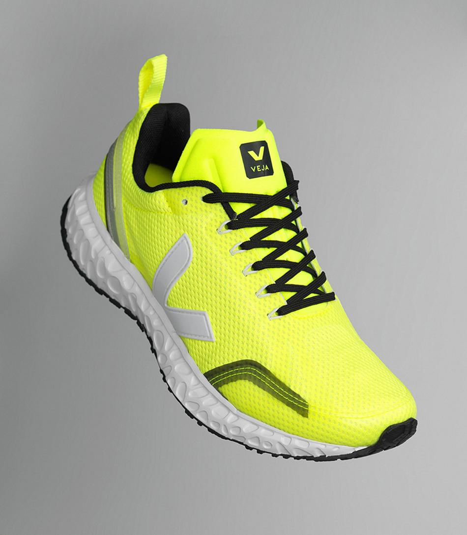 Veja Condor Mesh Jaune Fluo Outlet Adults Valkoinen | BFISO21061