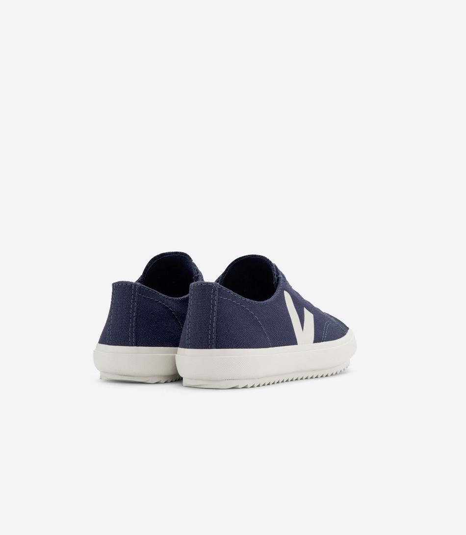 Veja Elastic Laces Canvas Marine Pierre Lasten Flip Sininen | FIXMI97543