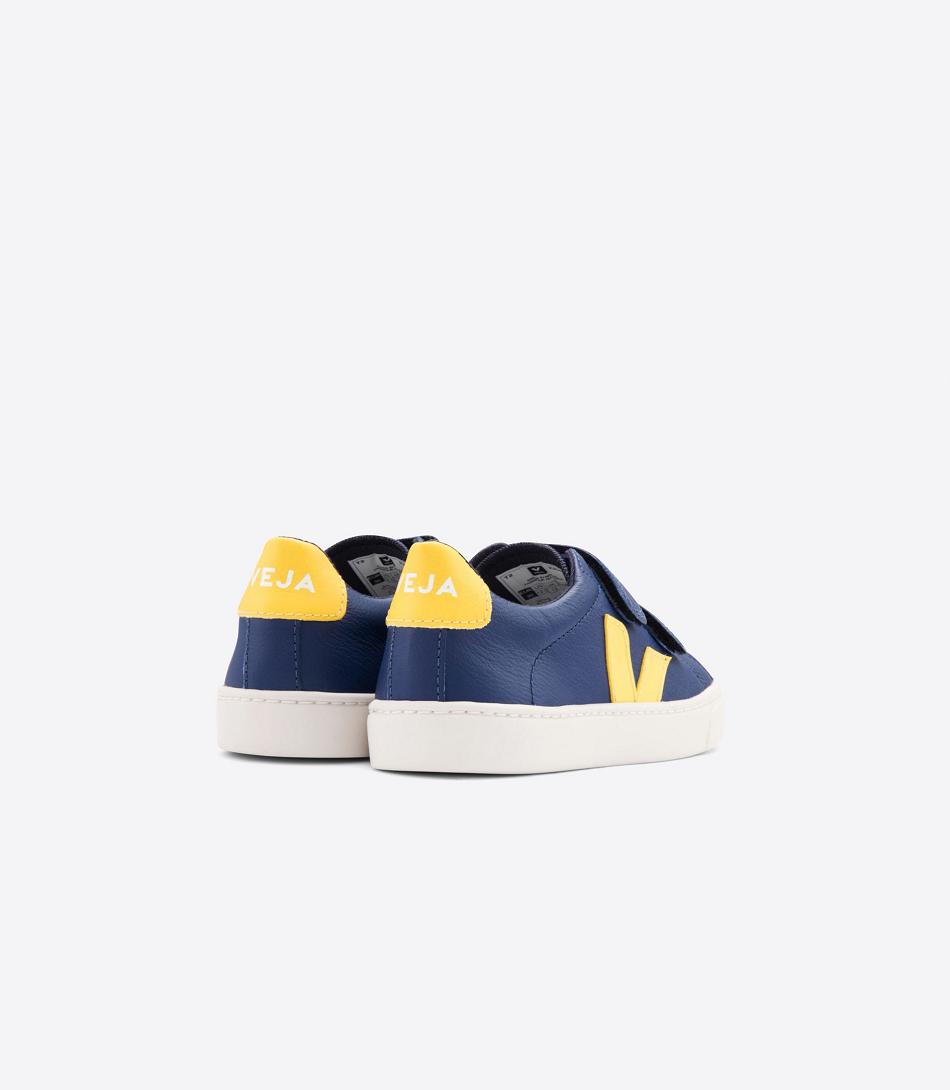 Veja Esplar Chromefree Nahkaiset Cobalt Tonic Outlet Kids Syvä Sininen | MFIFT21441