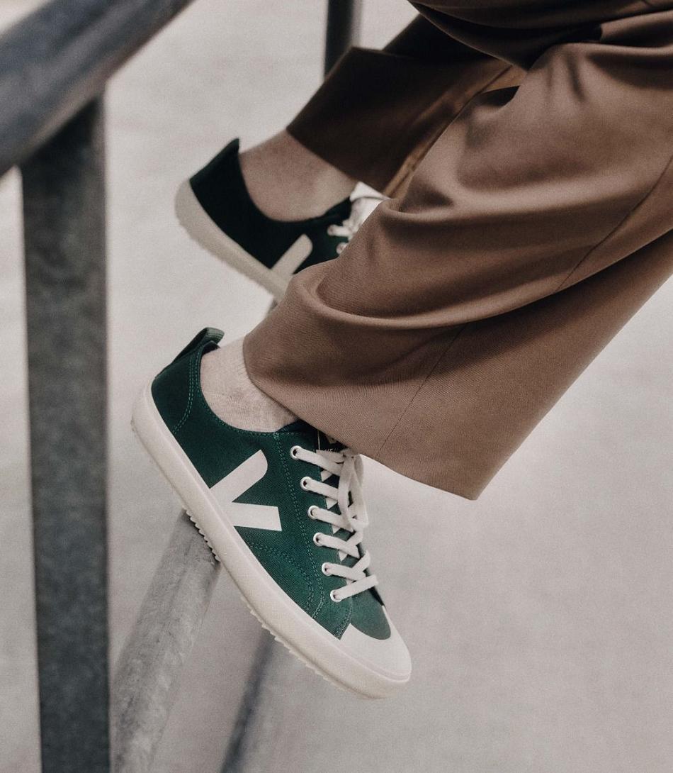 Veja Nova Canvas Poker Pierre Outlet Adults Vihreä | FFIUI91899