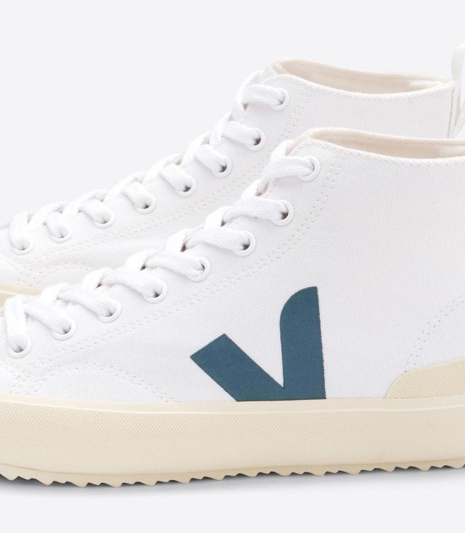 Veja Nova Ht Canvas California Outlet Adults Valkoinen | FIQCS36463