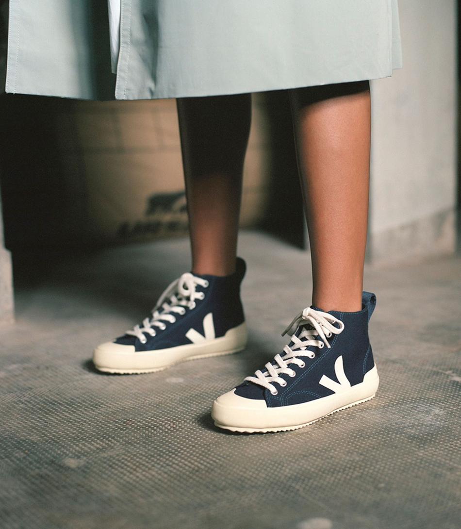 Veja Nova Ht Canvas Nautico Butter Sole Outlet Adults Indigo | YFIVQ85273