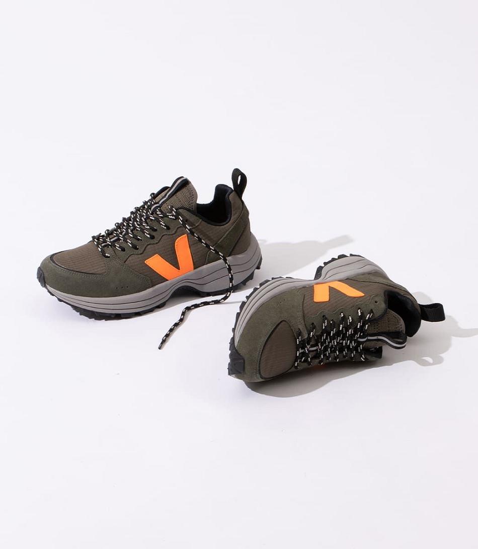 Veja Ripstop Kaki Neon Miesten Venturi Oranssi | FIQCS93936