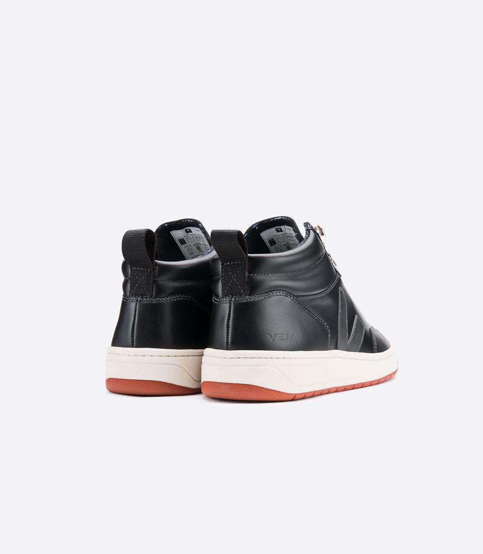 Veja Roraima Bastille Nahkaiset Grafite Rust Outsole Outlet Adults Mustat Punainen | FIIIZ40534