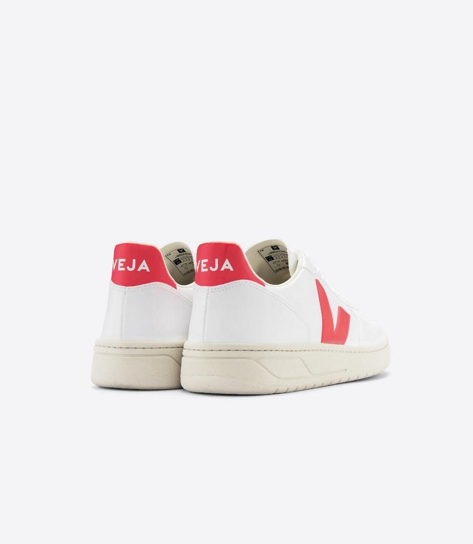 Veja V-10 Cwl Fluo Vegan Adults Valkoinen Pinkki | FIIIZ41011