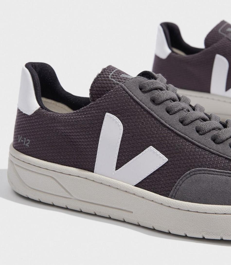 Veja V-12 Vegaaniset B-mesh Grafite Vegan Adults Valkoinen | YFIGT27916