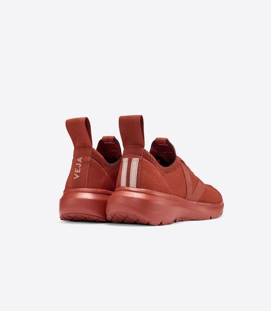 Veja V-knit Rick Owens Full Rust Outlet Adults Punainen | TFIPQ11742