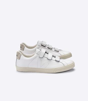 Veja 3-lock Nahkaiset Outlet Adults Valkoinen | EFIVG41334