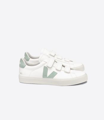 Veja Chromefree Nahkaiset Matcha Miesten Recife Valkoinen | AFIWC67943