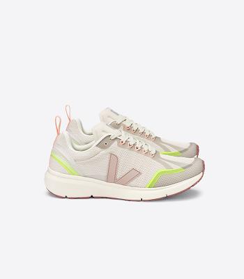 Veja Condor 2 Alveomesh Natural Babe Jaune Fluo Sneakers Maantiekengät Beige | BFISO68617