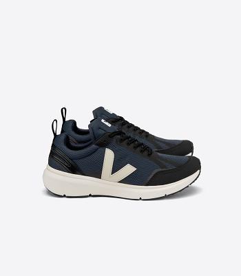 Veja Condor 2 Alveomesh Nautico Pierre Sneakers Maantiekengät Mustat | YFIVQ17889