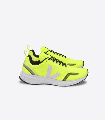 Veja Condor Mesh Jaune Fluo Outlet Adults Valkoinen | BFISO21061