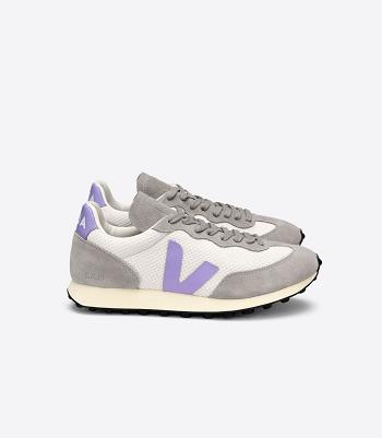 Veja Hexamesh Gravel Lavande Naisten Rio Branco Harmaat | PFIER41028