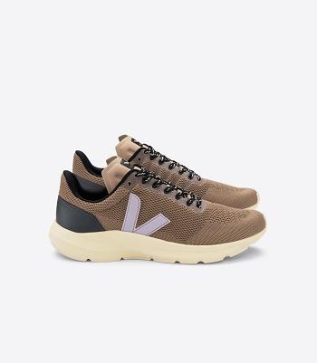 Veja Marlin V-knit Nero Parme Outlet Adults Mustat | FINEJ96106