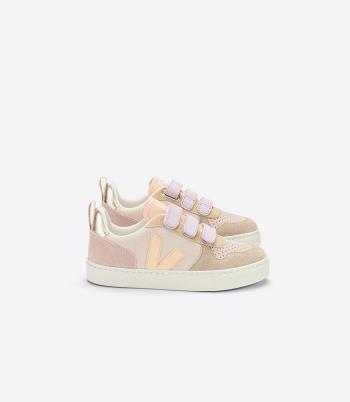 Veja Mokka Multico Sable Lasten V-10 Valkoinen Beige | UFITG23435