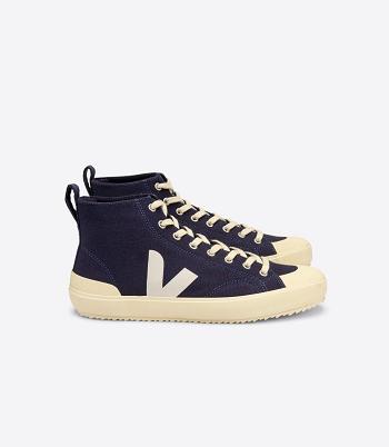 Veja Nova Ht Canvas Nautico Butter Sole Outlet Adults Indigo | YFIVQ85273