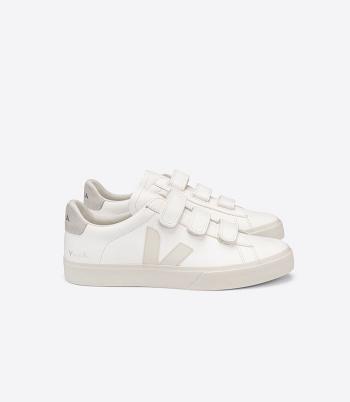 Veja Recife Chromefree Nahkaiset Pierre Natural Outlet Adults Valkoinen Beige | FICIF48502