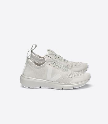 Veja Runner Tyyli 2 V-knit Rick Owens Oyster Outlet Adults Valkoinen | UFIND44642