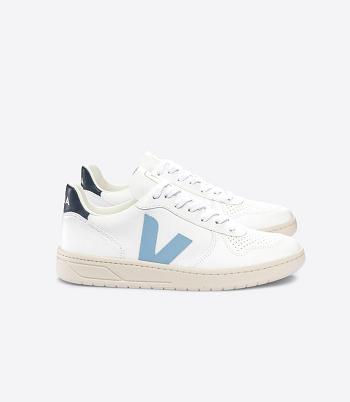 Veja V-10 Cwl Steel Nautico Vegan Adults Valkoinen Harmaat | FIZDE95397