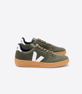 Veja V-10 Mokka Mud Gum Sole Outlet Adults Valkoinen | FIQAV72915