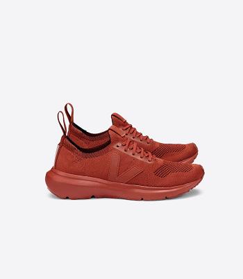 Veja V-knit Rick Owens Full Rust Outlet Adults Punainen | TFIPQ11742